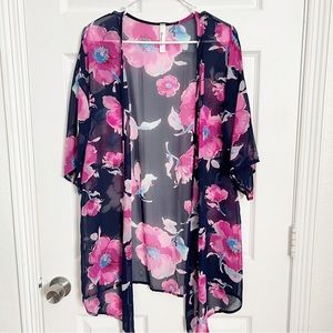 Emerald | Floral Boutique Kimono Coverup